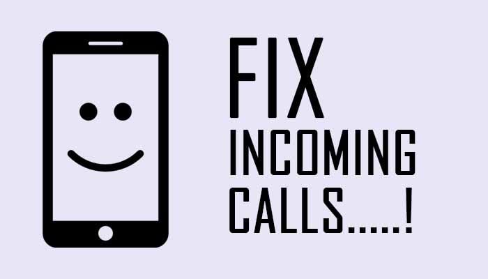 Incoming Calls are not visible on the screen but the phone is ringing