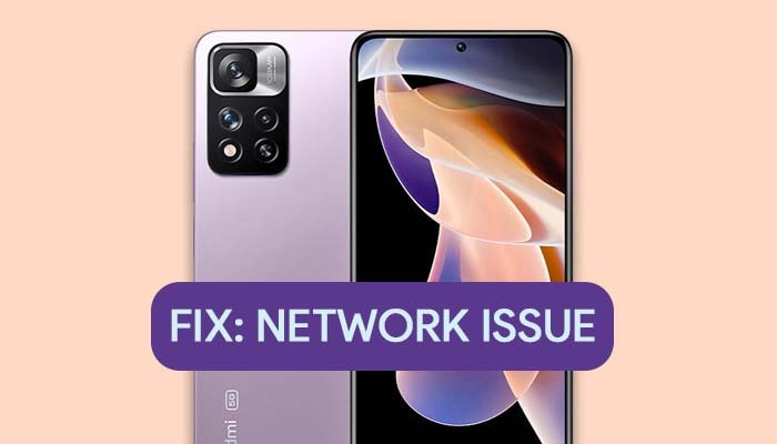 Fix Redmi Note 11 Pro Network Problem